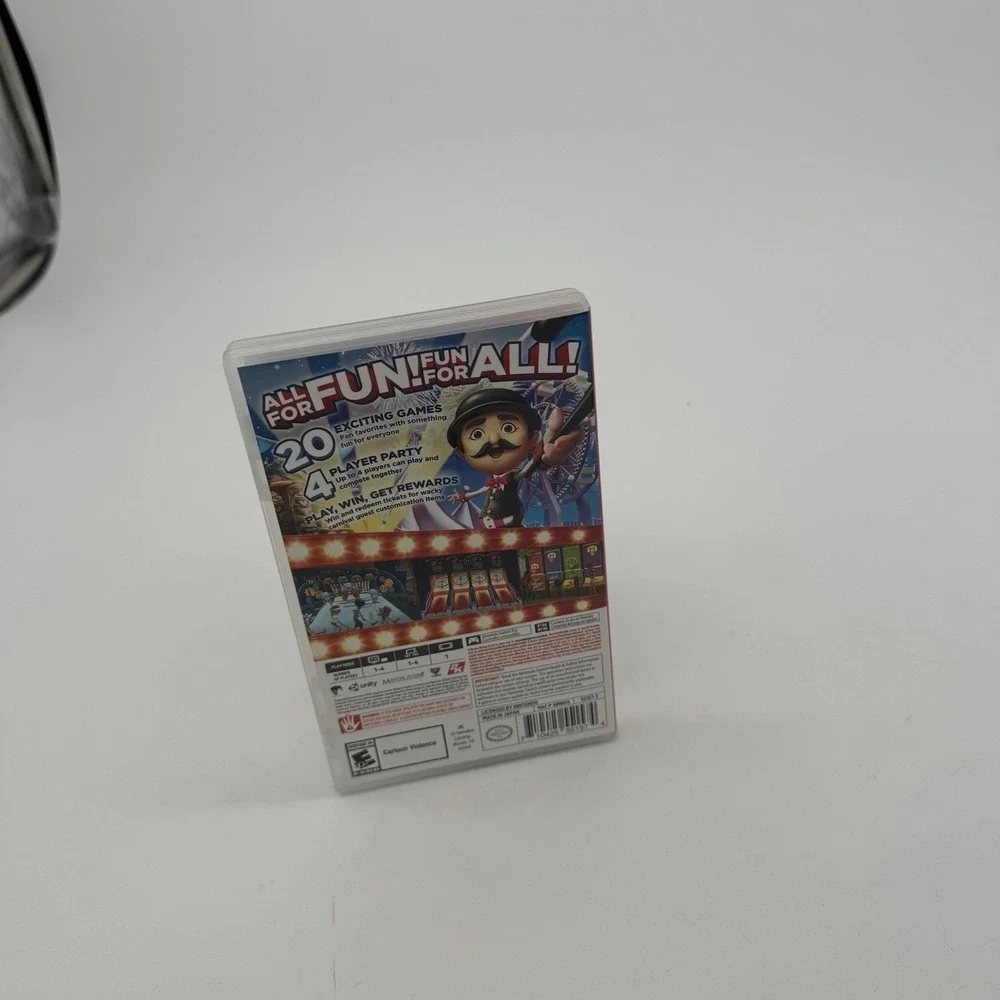 Carnival Games Nintendo Switch 2K Complete CIB Pre-Owned Working